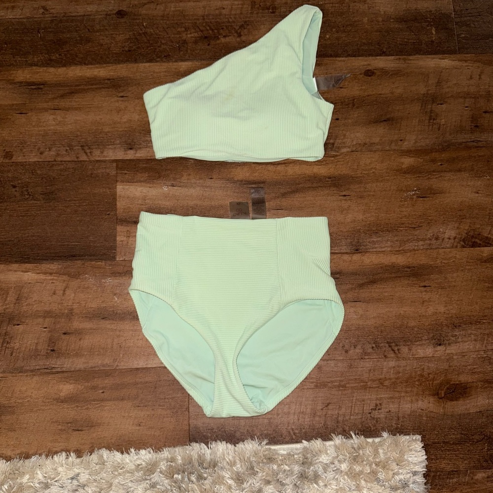 CALIA by Carrie Underwood Mint Green Bikini